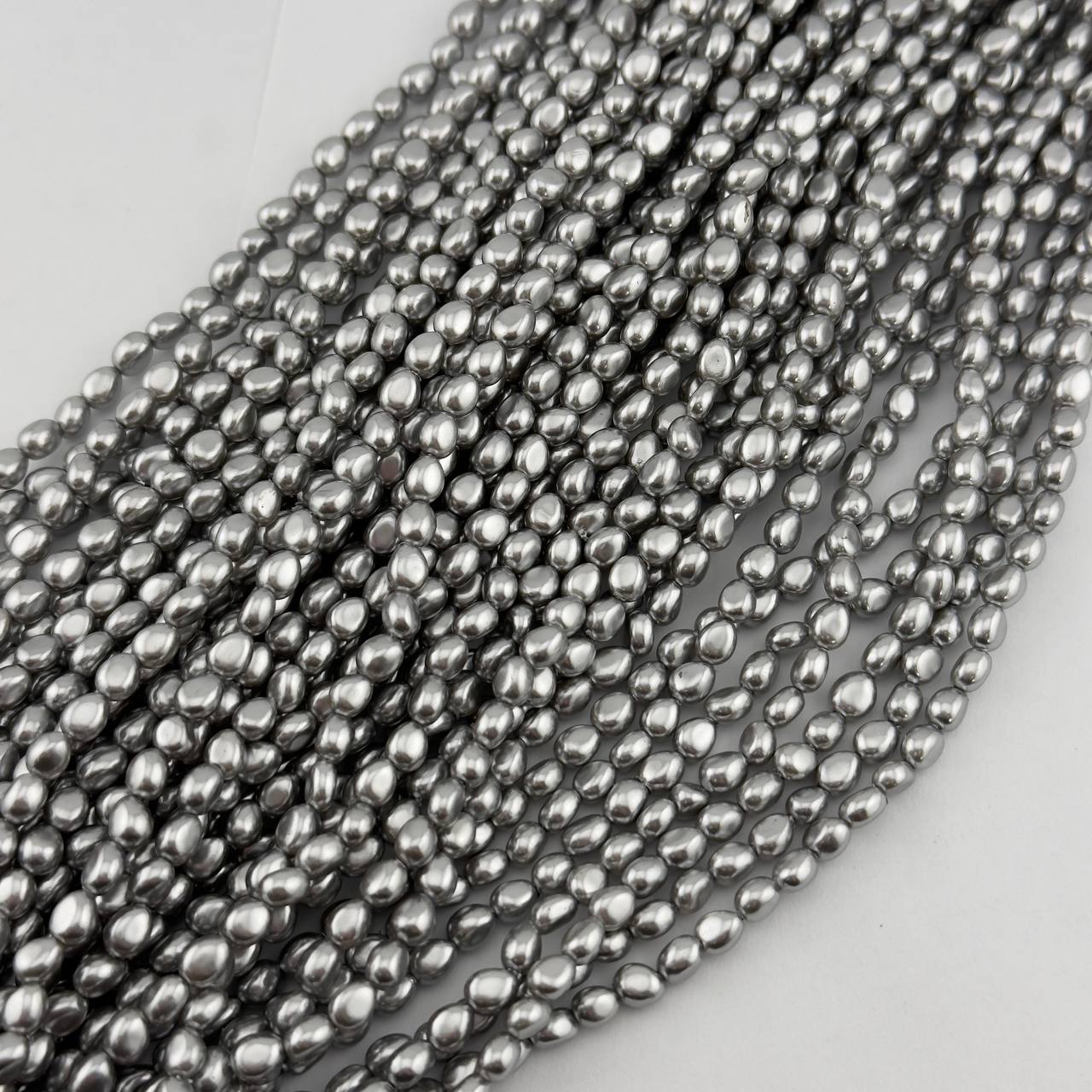 Майорка цвет серый размер 4,5мм