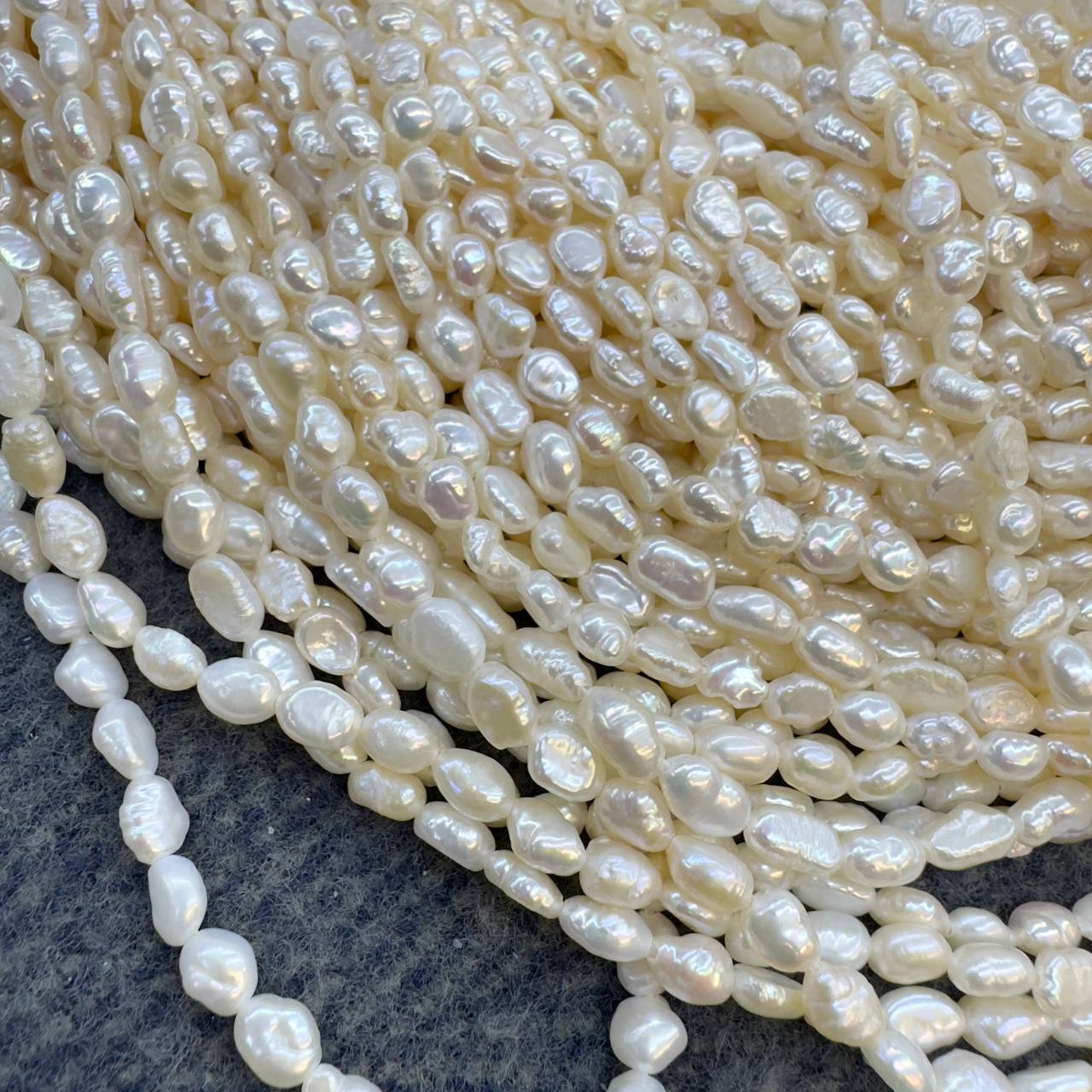 Жемчуг АА культивированный размер 6мм