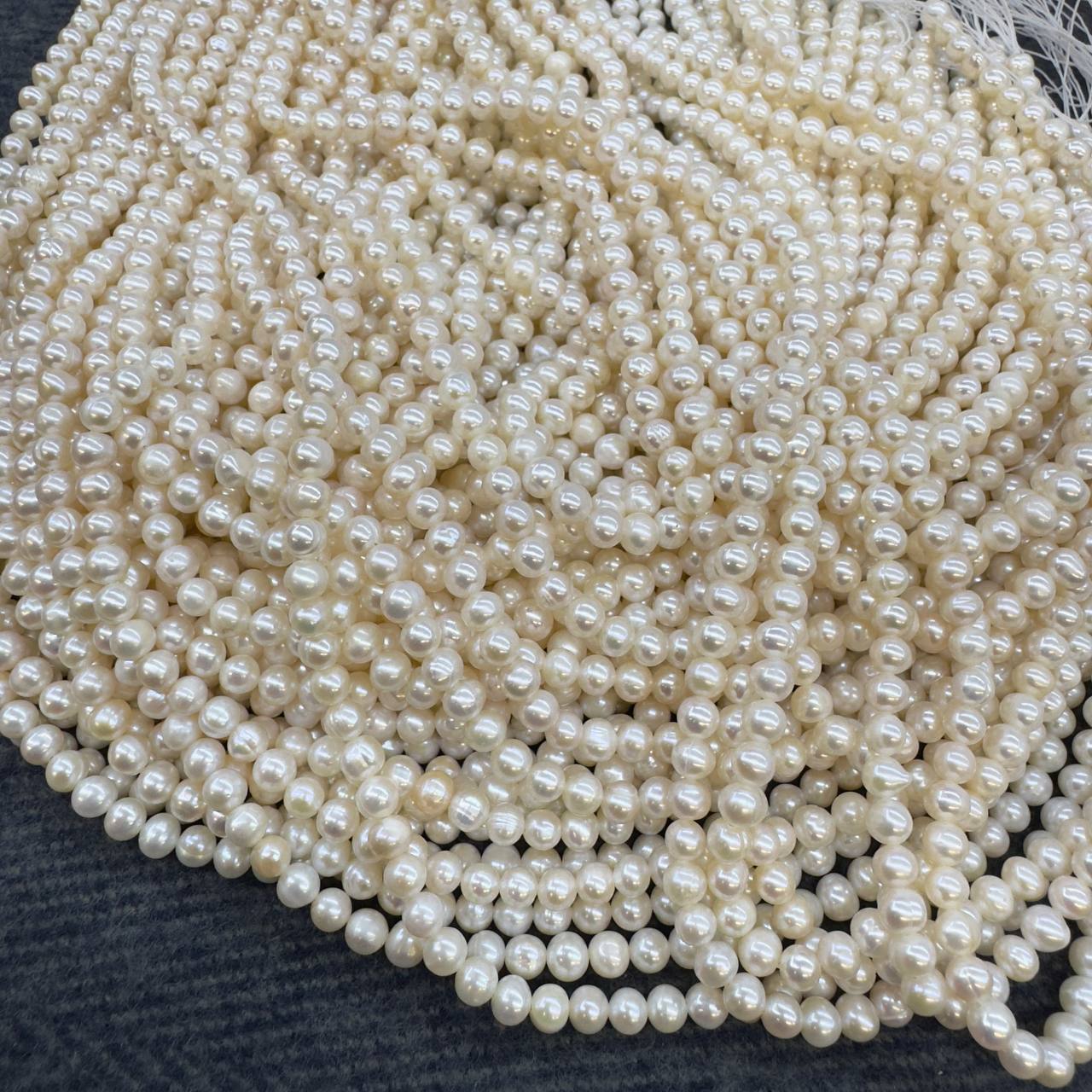 Жемчуг А культивированный размер 5-5,5мм